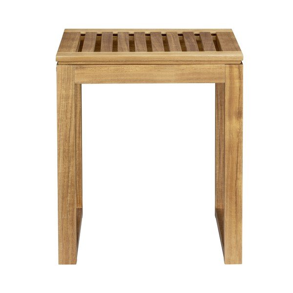 Stolac od masivnog bagrema u prirodnoj boji Fondi – Wenko-image-2