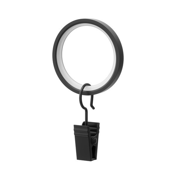 Karniše s kvačicama u setu od 7 kom Cappa - Umbra-image-2