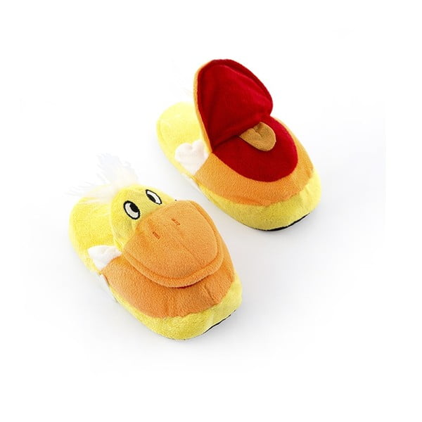 KidsovaGoods Fluffy Slippers Duck, veličina S