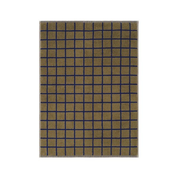 Zeleni/plavi pamučan ručnik 50x70 cm Grid – Jotex-image-2