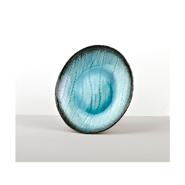 Plavi keramički ovalni tanjur MIJ Sky, 24 x 20 cm-image-4