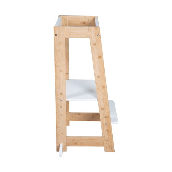 Bijeli od bambusa toranj za učenje – Roba-image-4