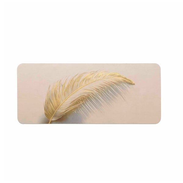 Svjetlo smeđa kupaonska prostirka 50x120 cm Angelica – douceur d'intérieur