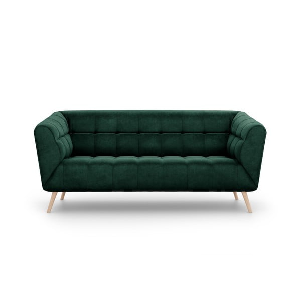 Tamnozelena sofa od baršuna Interieurs 86 Étoile, 170 cm