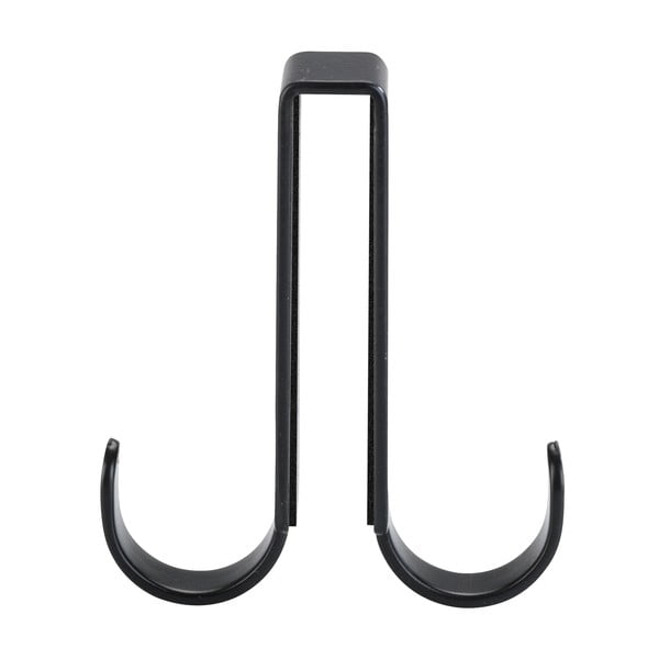 Crna dvostrana kuka za vrata tuša Wenko Vieste-image-2