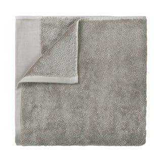 Sivi pamučni ručnik Blomus, 100 x 200 cm