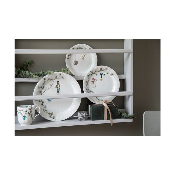 Bijeli porculanski tanjur s božićnim motivom ø 22 cm Hammershøi Christmas – Kähler Design-image-4
