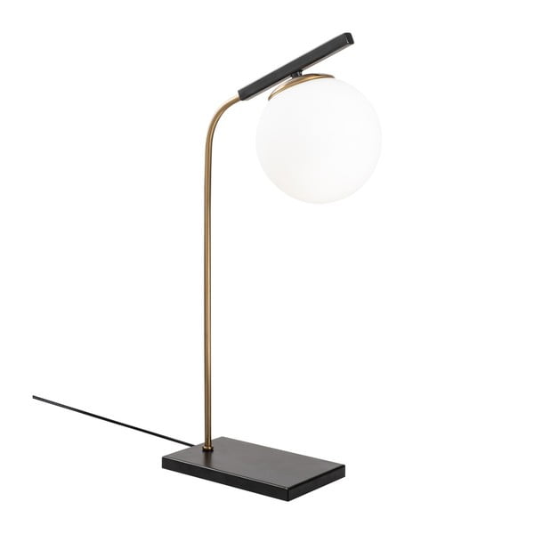 Crna metalna stolna svjetiljka Opviq lights Nona-image-1