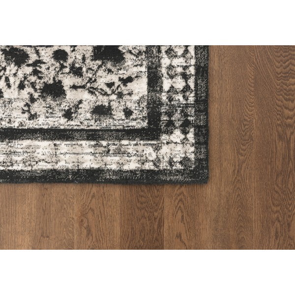 Antracitno sivi vunen tepih 200x300 cm Agnus Classic – Agnella-image-4