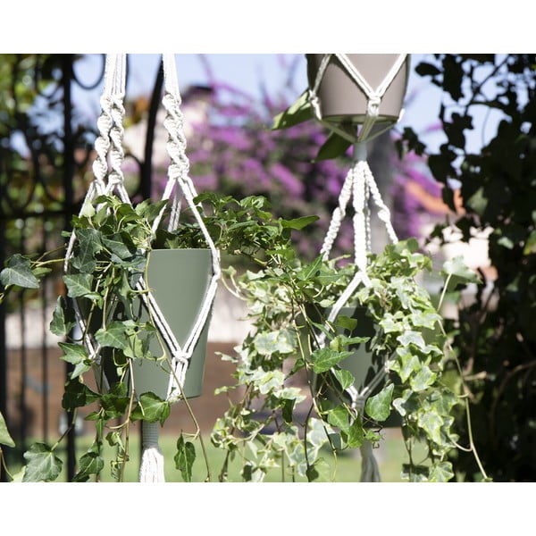 Tekstilni lanac za vješanje tegli za cvijeće ø 10 cm (visina 120 cm) Macramé – Artevasi-image-4