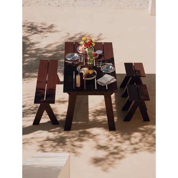 Vrtni stol od masivnog bora 77x140 cm Navo – noo.ma-image-2