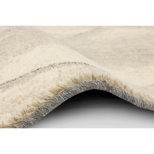 Krem vuneni tepih 133x180 cm Colette – Agnella-image-2