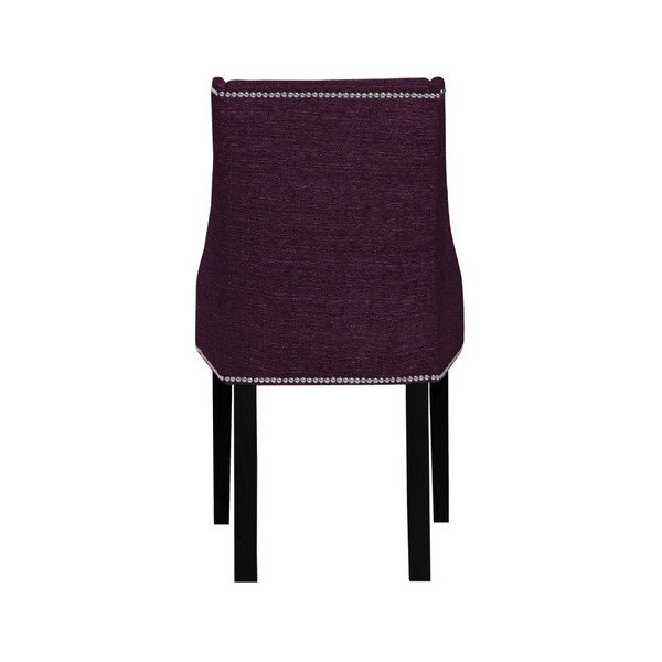 Ljubičasta stolica s nogama od crne bukve Ted Lapidus Maison Patchouli-image-4
