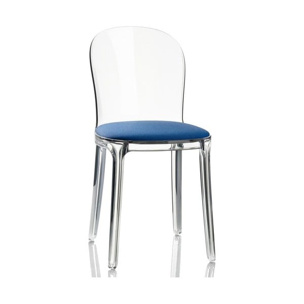 Plava stolica za blagovanje Magis Vanity