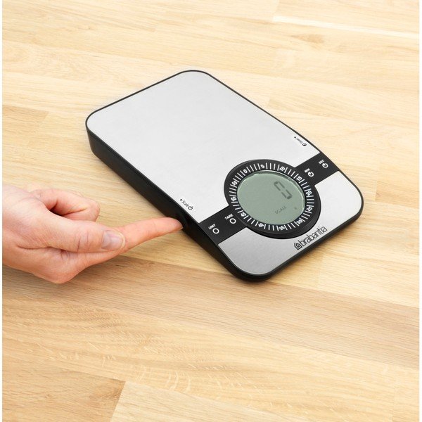 Crno-bijela kuhinjska vaga Brabantia Timer-image-1