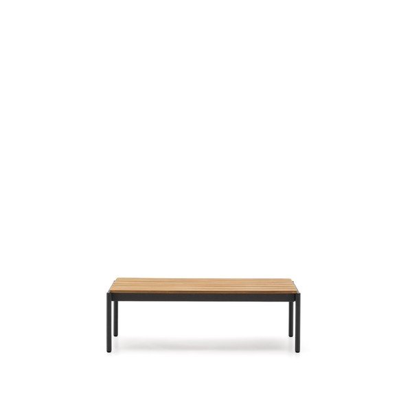 Vrtni stolić za kavu od masivne tikovine 63x149 cm Sorells – Kave Home-image-4