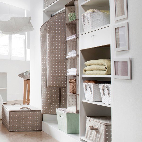 Bež vreća za pohranu stvari Compactor Dots, 50 x 70 cm-image-3