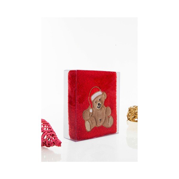 Ručnik Božićni Teddy Red, 30 x 50 cm-image-2