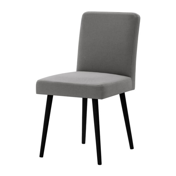 Sivo-smeđa stolica s nogama od crne bukve Ted Lapidus Maison Fragrance