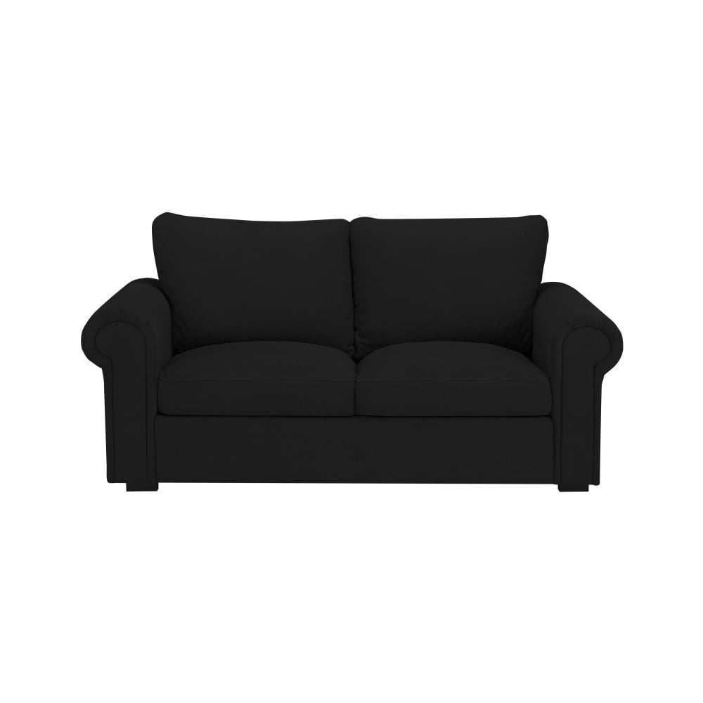 Crna sofa Windsor & Co Sofas Hermes, 104 cm