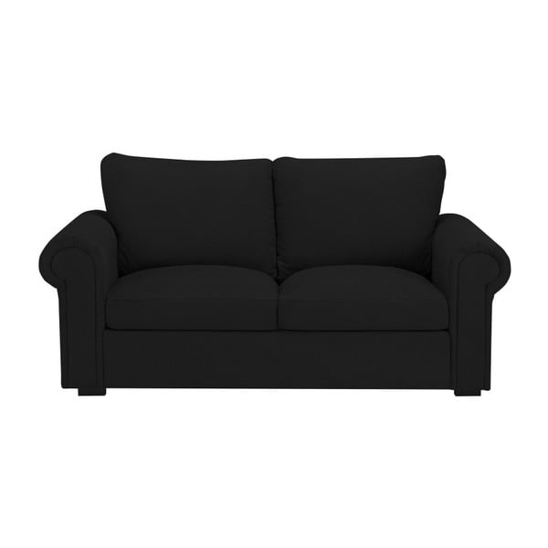 Crna sofa Windsor & Co Sofas Hermes, 104 cm