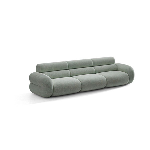 Plava sofa od šenila 305 cm Neo – Micadoni 