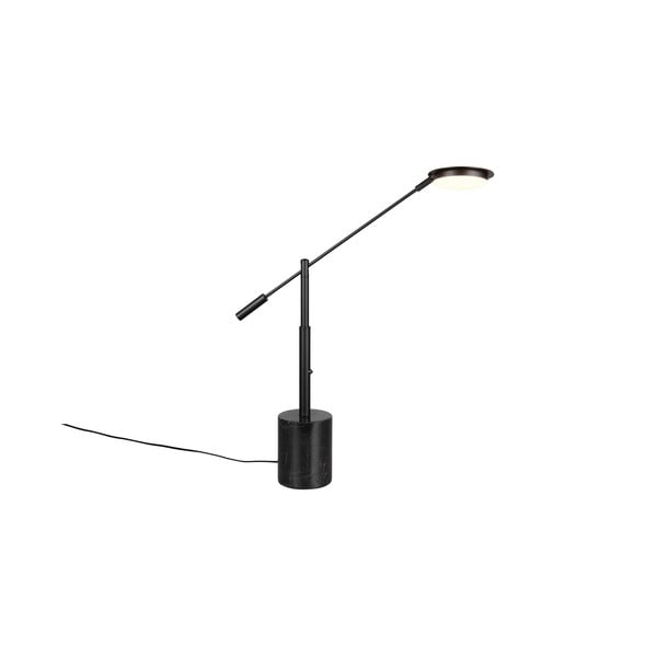 Crna LED stolna lampa (visina 65 cm) Fiore – Trio Select-image-1