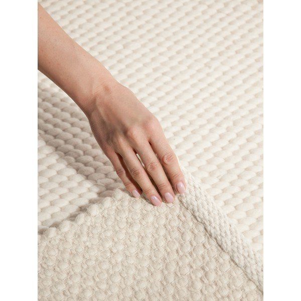 Krem ručno rađen vunen tepih 200x290 cm Lyon Beans – Elle Decoration-image-4