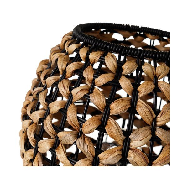 Crna/natur stolna lampa (visina 23 cm) Natural Way – Casa Selección-image-2