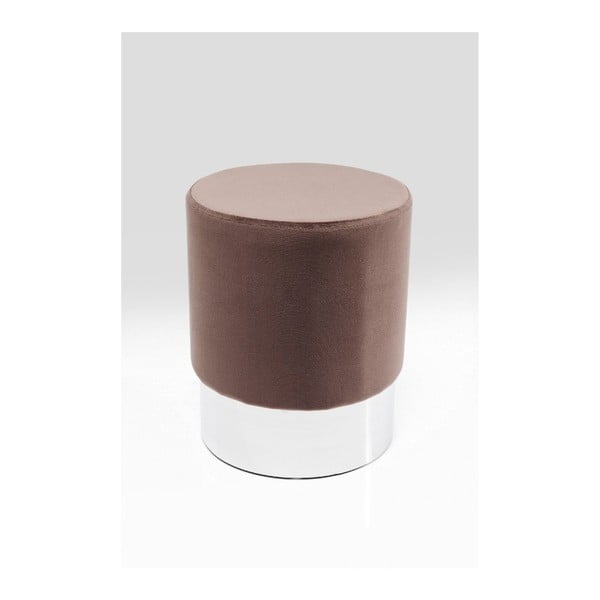 Smeđa stolica Kare Design Cherry, ∅ 35 cm