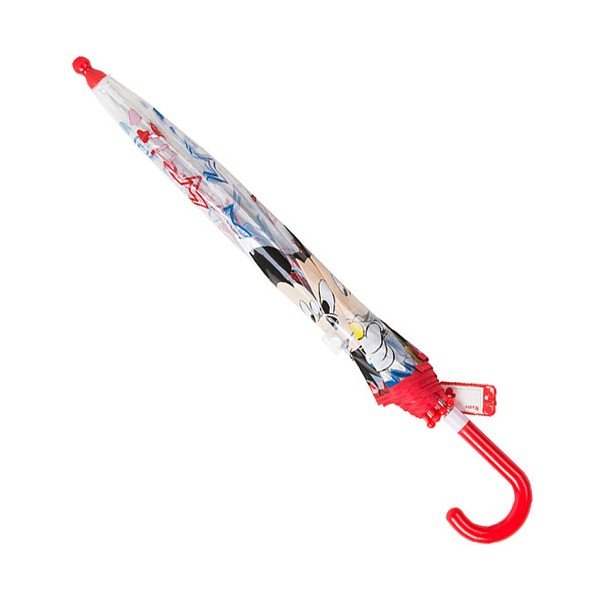 Dječji prozirni štapić kišobran Birdcage Mickey Mouse, ⌀ 60 cm-image-1
