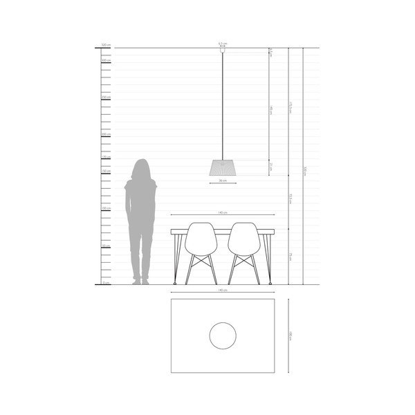 Viseća lampa Sotto Luce Kami Puro-image-2