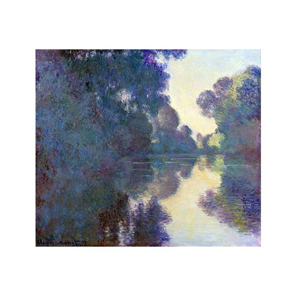 Slika Claudea Moneta - Jutro na Seini kod Givernyja, 80x70 cm