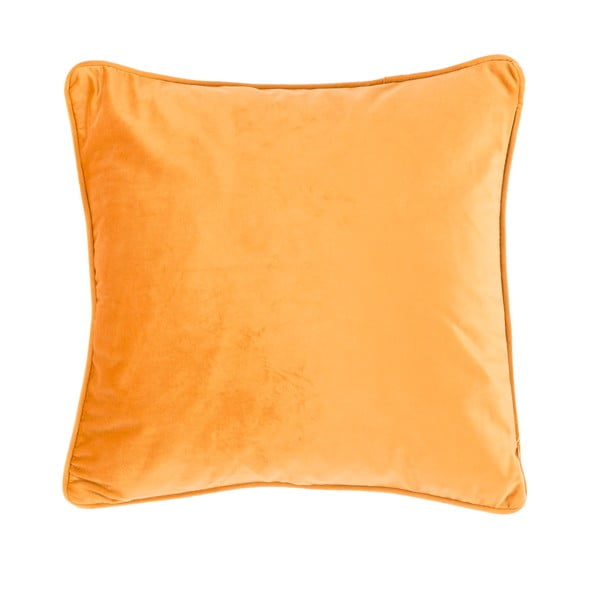 Svjetlonarančasti jastuk Tiseco Home Studio Velvety, 45 x 45 cm
