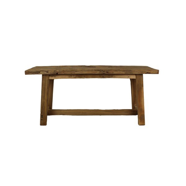 Klupa od tikovine HSM kolekcija Rustical, dužina 100 cm-image-2