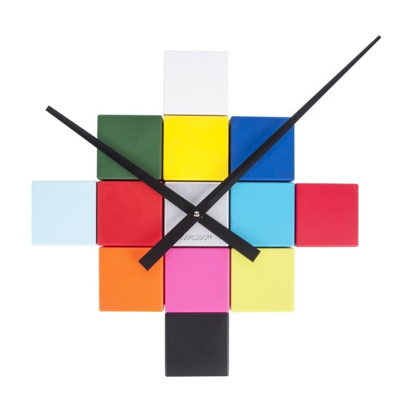 Šareni zidni sat Karlsson Do It Yourself-image-2