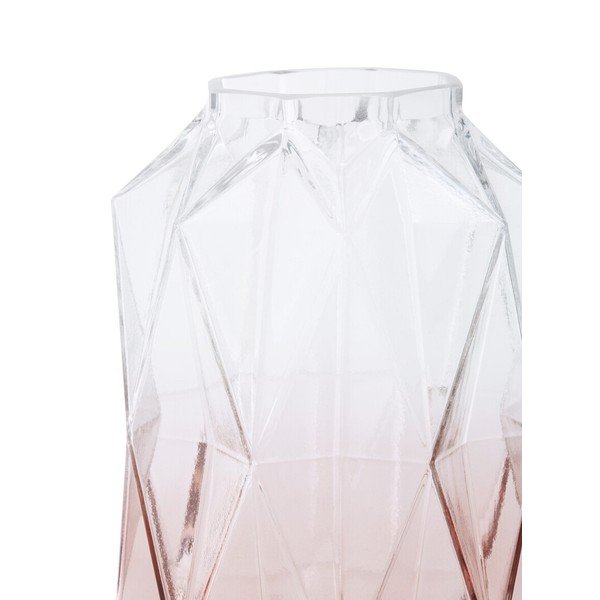 Ružičasta staklena vaza (visina 28 cm) Brice – Premier Housewares-image-2