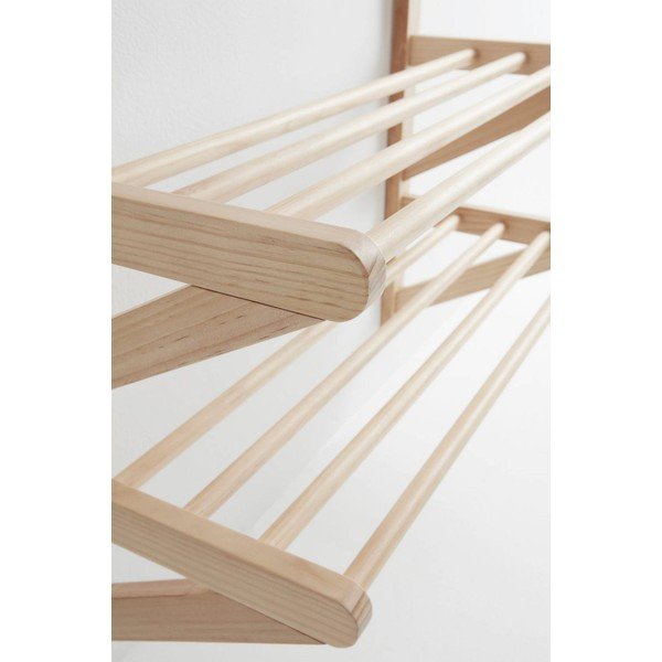 Set za hodnik od masivnog bora u svijetloj prirodnoj boji 75x190x32 cm Cole – Jotex-image-4
