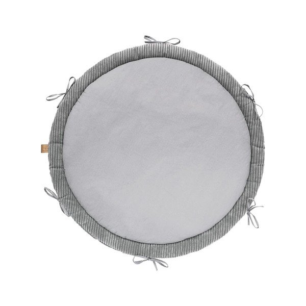 Sivo gnijezdo za bebe 100x100 cm – Meowbaby-image-2