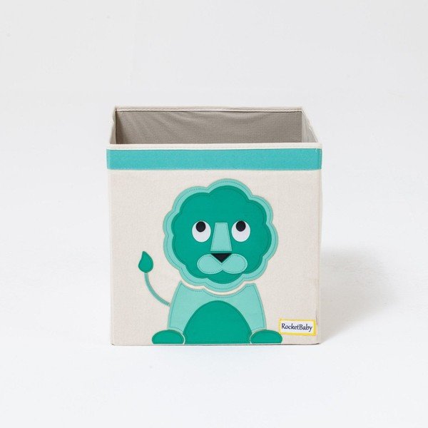 Dječja kutija za pohranu od tkanine Eddy the Lion - Rocket Baby-image-1