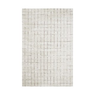 Krem periv/ručno rađen pamučan tepih 200x300 cm Mosaic – Lorena Canals