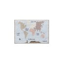 Periv/ručno rađen pamučan dječji tepih 140x200 cm Vintage Map – Lorena Canals