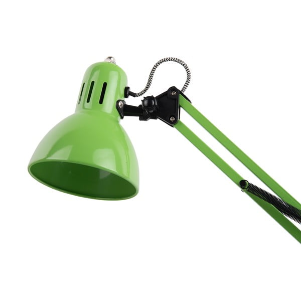 Svijetlo zelena stolna lampa s metalnim sjenilom (visina 52 cm) Funky Hobby – Leitmotiv-image-3