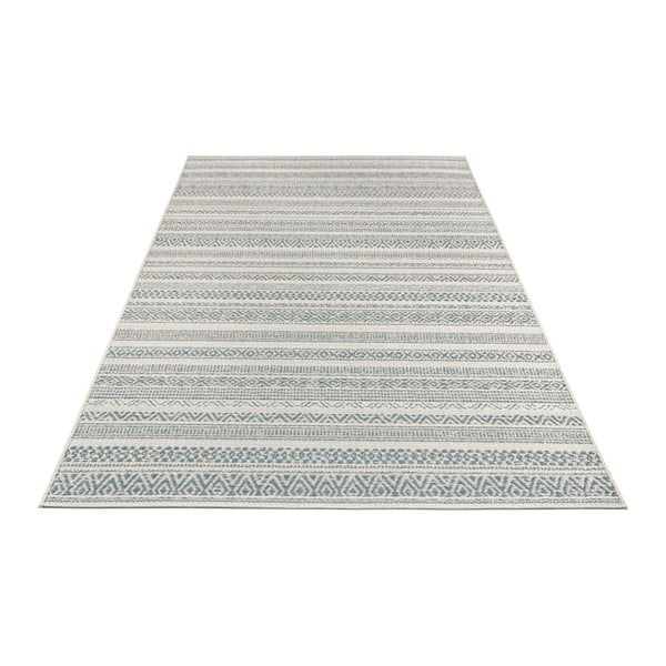 Svijetlo krem-plavi tepih pogodan za van Elle Decoration Bloom Torcy, 200 x 290 cm-image-2