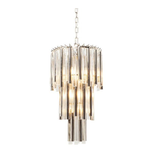 Viseća lampa u srebrnoj boji Kare Design Palazzo, ⌀ 35 cm