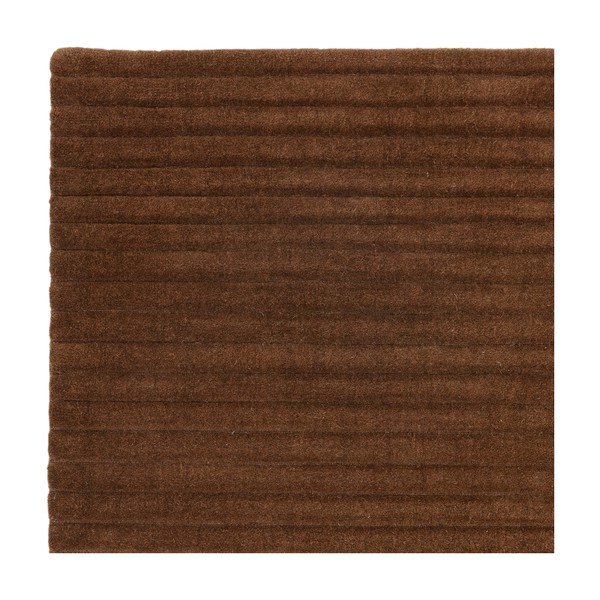 Tamno smeđi ručno rađen vunen tepih 160x230 cm – Asiatic Carpets-image-3