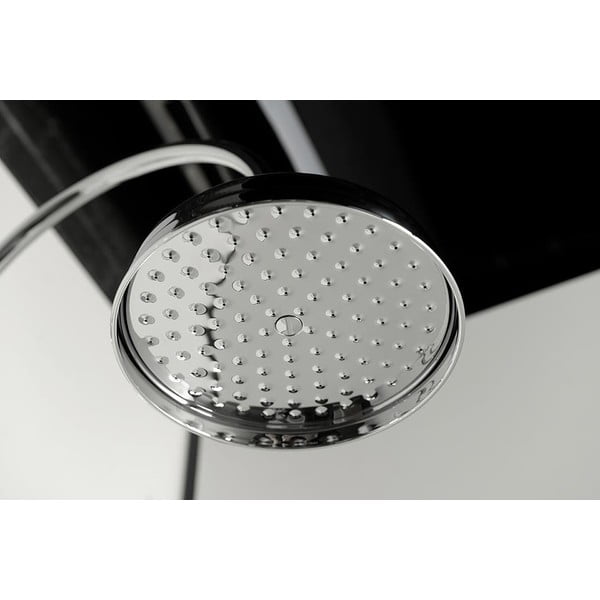 Mjedeni set za tuš kabinu u sjajno srebrnoj boji s glavom za tuš/sa ručnim tušem 142 cm Antea – Sapho-image-2