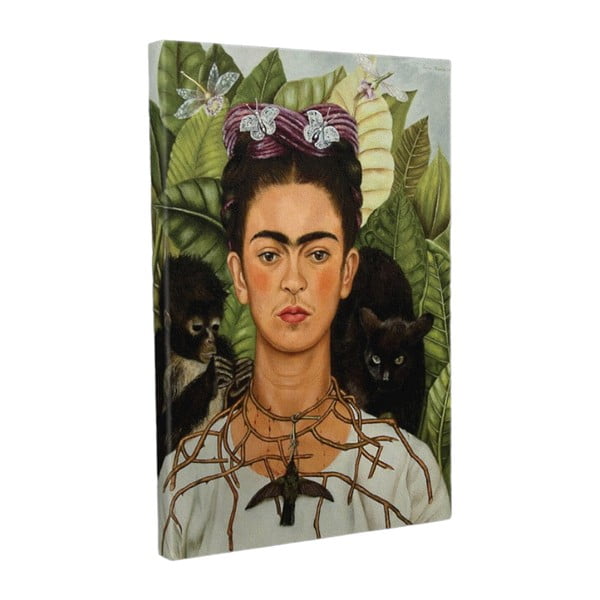 Zidna reprodukcija na platnu Frida Kahlo, 30 x 40 cm-image-2
