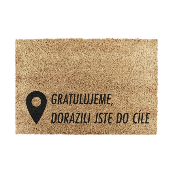 Otirač od kokosovih vlakana 40x60 cm Pin – Artsy Doormats