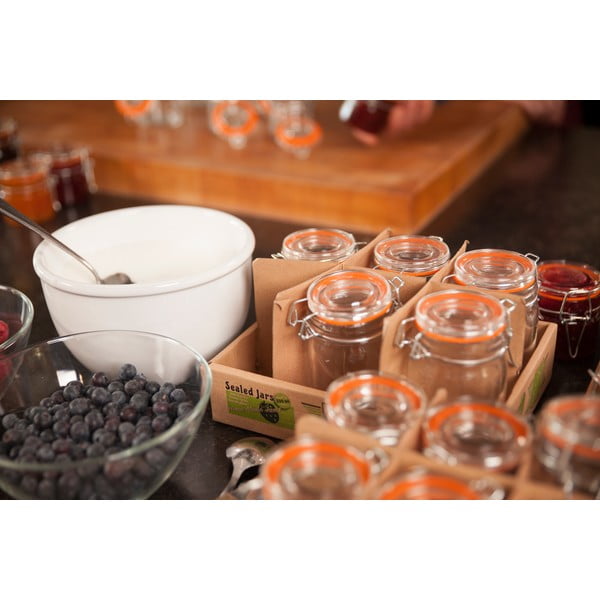 Staklenke za kiseljenje u setu 6 kom 230 ml – Esschert Design-image-1